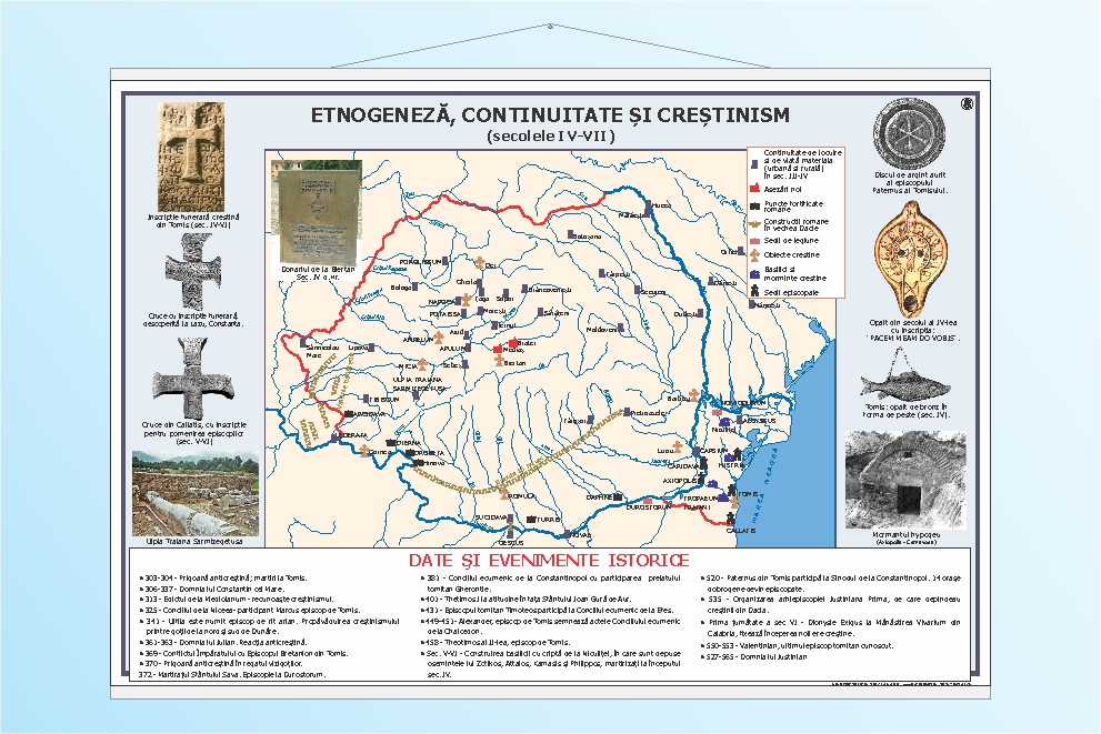 Etnogeneză, continuitate și creștinism - 70x100