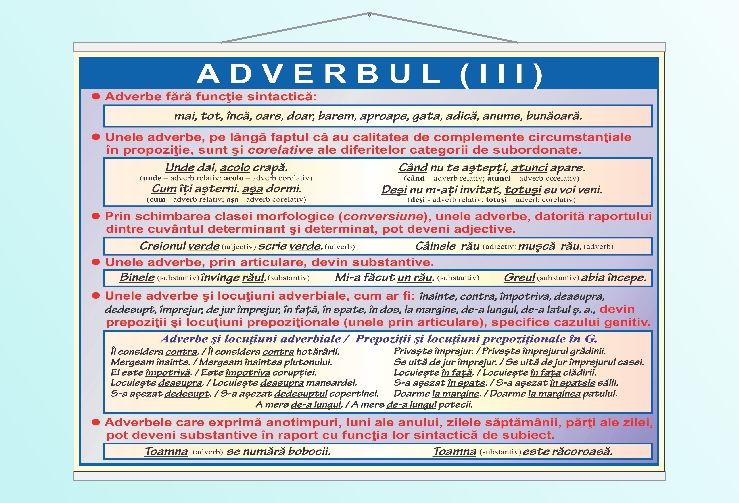Adverbul (III) - 70x100