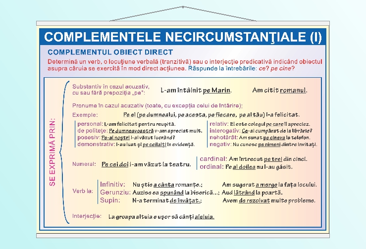 Complementul necircumstanțial (I) - 50x70