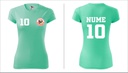 Tricou sport damă - verde