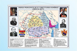 Unirea principatelor și constituirea României - 70x100