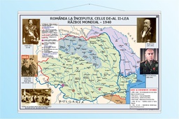 România la începutul celui de-al Doilea Război Mondial - 1940 - 70x100