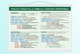 Funcțiile sintactice ale verbului la modurile nepersonale - 50x70