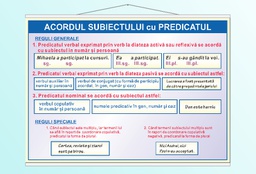 Acordul subiectului cu predicatul (I) - 70x100