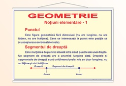 Noțiuni elementare de geometrie - 1 - 70x100