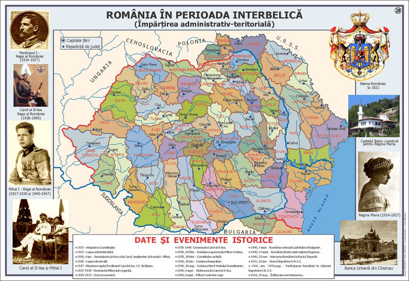 România în perioada interbelică - prezentare gif